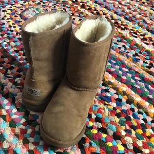 Light brown UGG boots